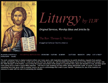 Tablet Screenshot of liturgybytlw.com